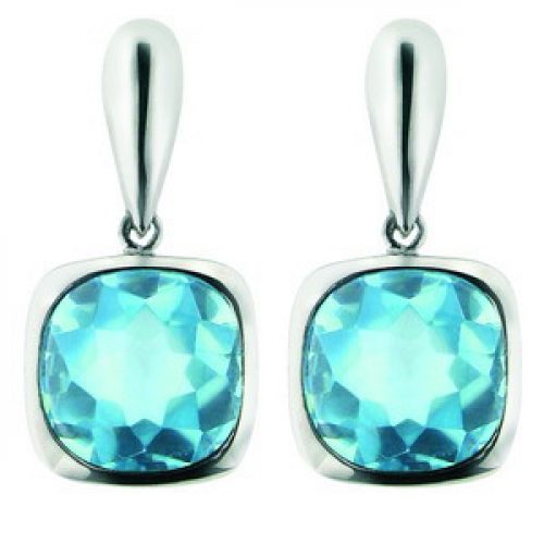 Pendientes Burambi Plata y santa maria africana