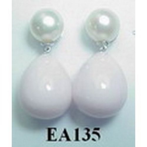 Pendientes Mbizi Plata perla/C R amari