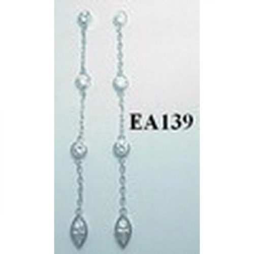 Pendientes Kumenge Plata y Cz Brillante