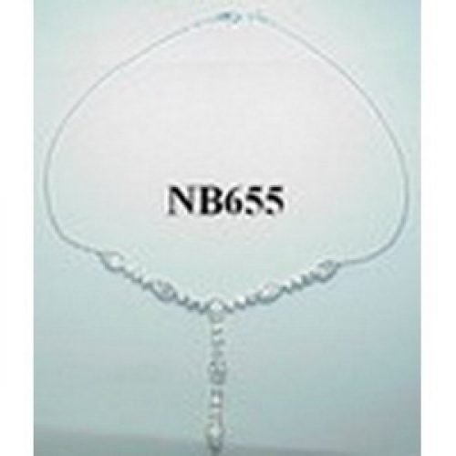 Collar Bagabo Plata y Cz Brillante